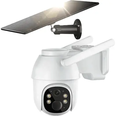 URANIUM ANP-PT3215B4G-SOLAR PANEL 3MP 3.6MM LENS 4G/LTE 15 METRE IR LED/RENKLİ SOLAR PANEL BEYAZ RENK KAMERA(UBOX) 