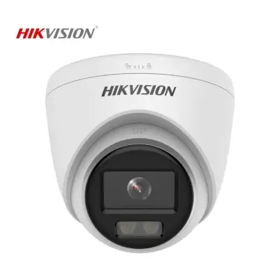 HIKVISION DS-2CD1327G2-LUF 2MP 2.8MM 30METRE DAHİLİ MİKROFON COLORVU 7/24 RENKLİ IP DOME KAMERA  