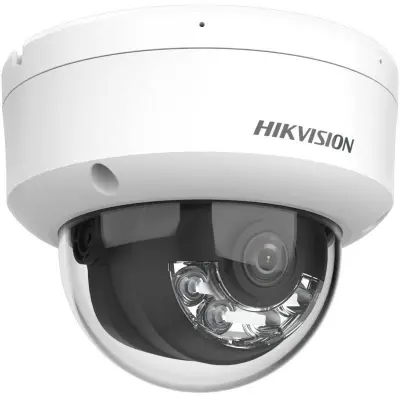 HIKVISION DS-2CD1121G2-LIUF 2MP 2.8MM 30MT SMART HYBRID LIGHT ACUSENSE DAHİLİ MİKROFON IP67 DOME IP KAMERA 