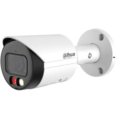 DAHUA IPC-HFW2249S-S-IL 2MP 3.6MM LENS 30 METRE SMART DUAL LIGHT DAHİLİ MİKROFON WIZSENSE IP BULLET KAMERA  