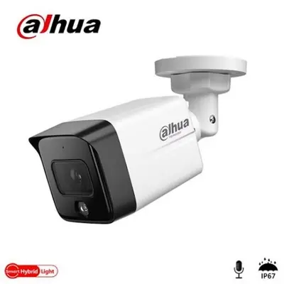DAHUA IPC-HFW1230TC1-SA-0280B-S6 2MP 2.8MM LENS 30 METRE SMART DUAL LIGHT DAHİLİ MİKROFON IP BULLET KAMERA 