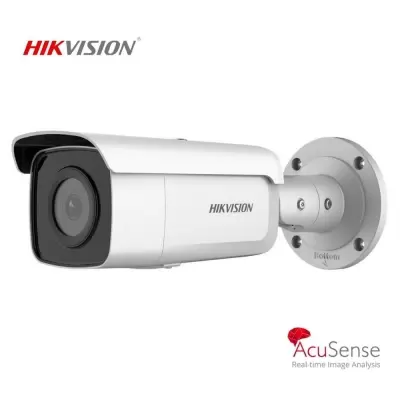 HIKVISION DS-2CD2T46G2-4I 4MP 4MM 80MT IR ACUSENSE DARKFIGHTER IP BULLET KAMERA 