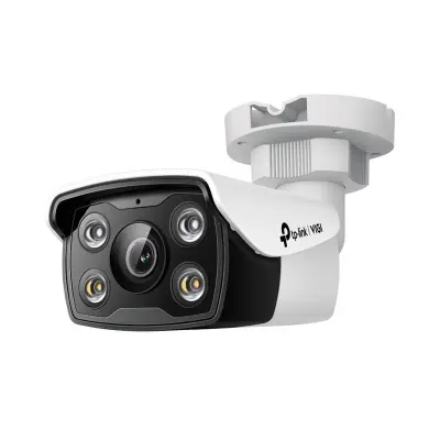 TP-LINK VIGI C340 V2.20 4MP 2.8MM LENS 30 METRE 7/24 FULL COLOR İNSAN ALGILAMA DAHİLİ MİKROFON BULLET KAMERA 