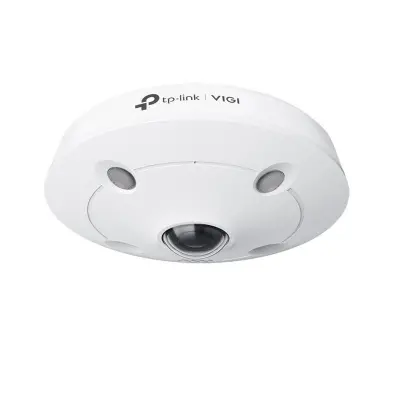 TP-LINK VIGI INSIGHT S655I 5MP 1.44MM LENS 360 DERECE 10 METRE IR ÇİFT YÖNLÜ KONUŞMA IK10 FISHEYE IP KAMERA 
