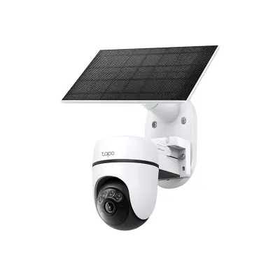 TP-LINK TAPO C610KIT 3MP 4MM LENS 10 MT RENKLİ GECE GÖRÜŞÜ ÇİFT YÖNLÜ KONUŞMA SES VE IŞIK ALARM PT WIFI SOLAR KAMERA 