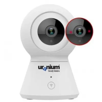 URANIUM SIP-21A 2MP 2.8MM 10 METRE IR PAN&TILT ÇİFT YÖNLÜ KONUŞMA AKILLI TAKİP H264 WIFI IP BEBEK KAMERA(TUYA SMART)  