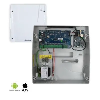 TEKNIM TSP-5208G GSM/GPRS MODULLU 8+8 ZONLU ALARM PANELI(UCRETSIZ MOBIL UYGULAMA) 