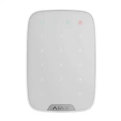 AJAX KEYPAD PLUS 868MHZ KABLOSUZ TUŞ TAKIMI VE KART OKUYUCU BEYAZ RENK  