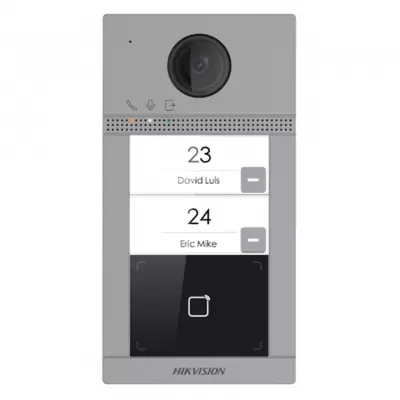 HIKVISION DS-KV8213-WME1(B) 2MP IR LED WIFI OZELLIKLI IKI ABONE ICIN POE IP CAGRI BUTONU