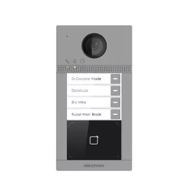 HIKVISION DS-KV8413-WME1(B) 2MP IR LED WIFI OZELLIKLI DORT ABONE ICIN POE IP CAGRI BUTONU