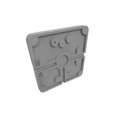 CAMBOX BC02 GRI KARE TABAN 