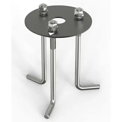 KAMERA KUTUSU TRK-03 STANDART DİREK ANKRAJI (BETON İÇİN) 