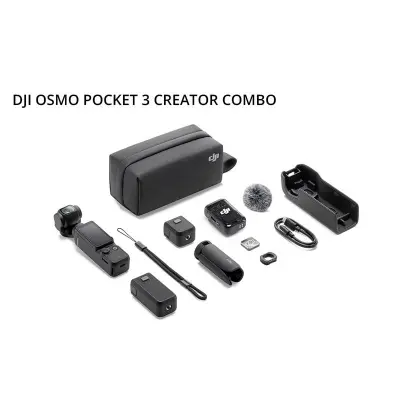 DJI OSMO POCKET 3 CREATOR COMBO (RESMI DIST GARANTILI)  