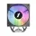 1ST PLAYER CRYO CY12L SİYAH 120MM ARGB 4PIN PWM AM4,AM5/LGA1851-1700 KULE TİPİ İŞLEMCİ HAVA SOĞUTUCU