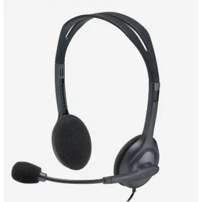 LOGITECH H111 STEREO KULAKLIK SİYAH 981-000593  