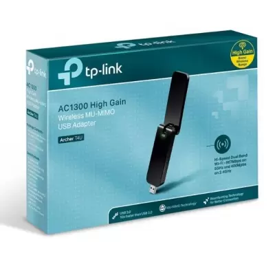 TP-LINK ARCHER T4U 1300MBPS WIFI DUAL USB ADAPTOR  