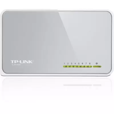 TP-LINK TL-SF1008D 8 PORT 10/100 PLASTİK KASA SWITCH  