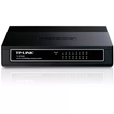 TP-LINK TL-SF1016D 16 PORT 10/100 PLASTİK KASA SWITCH  