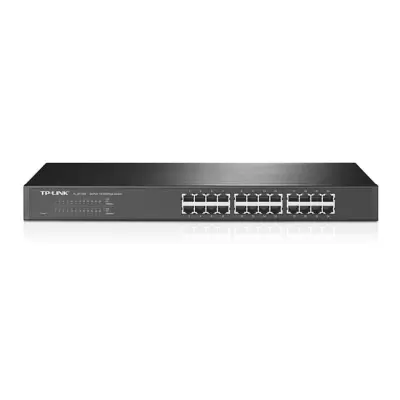 TP-LINK TL-SF1024 24 PORT 10/100 METAL KASA RACKMOUNT SWITCH 