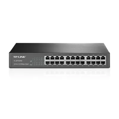 TP-LINK TL-SF1024D 24 PORT 10/100 METAL KASA RACKMOUNT SWITCH  