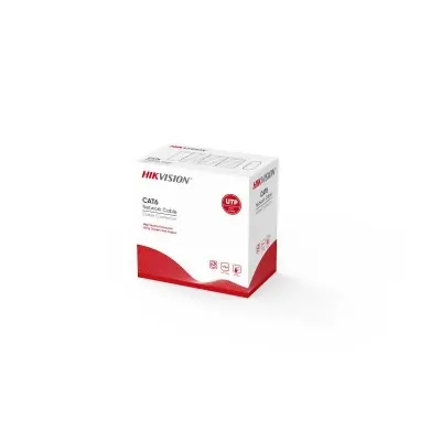 HIKVISION DS-1LN6UZC0 U/UTP 305 METRE PVC 24 AWG %100 BAKIR TURUNCU RENK CAT6 KABLO 