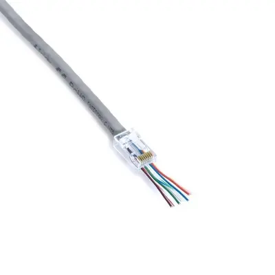 FRISBY FNW-RJ4528N CAT6 EZRJ-45 YENİ NESİL UTP KONNEKTÖR 100LÜ KUTU  