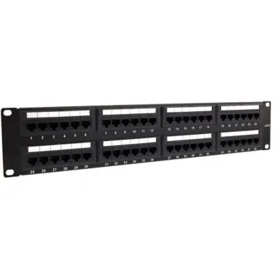 URANIUM CAT6 48 PORT DOLU PATCH PANEL 