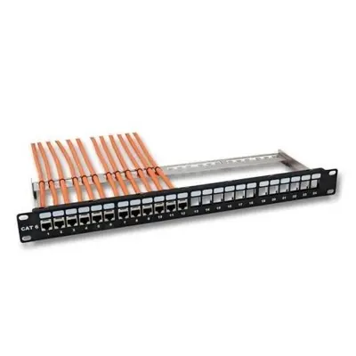 URANIUM 24 PORT CAT6 BOŞ PATCH PANEL (U-PMDLR) 