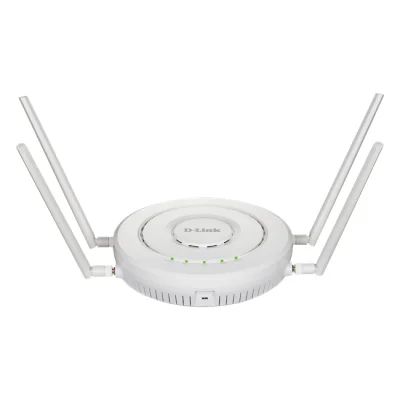 D-LINK DWL-8620APE 2 PORT 10/100/1000 AC2600 WAVE2 2533MBPS 4X4 MIMO DUAL BAND ACCESS POINT  