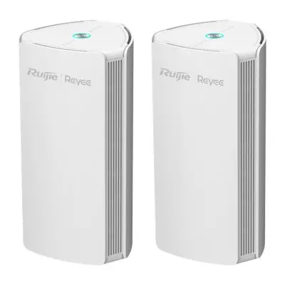 RUIJIE REYEE RG-M18 2.4/5GHZ 1800MBPS 2X2 MIMO WIFI 6 MESH ROUTER (2LI PAKET) 