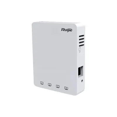 RUIJIE RG-MAP552-W 1 PORT POE GIGABIT + 4 PORT 10/100 PORT 2.4/5GHZ 1167MBPS 2X2 MIMO WIFI5 POE DUVAR TİPİ ACCESS POINT 