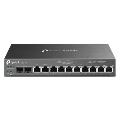 TP-LINK OMADA ER7212PC 2XGIGABIT SFP WAN/LAN PORT 1XGIGABIT RJ45 WAN 1XGIGABIT SFP WAN/LAN 8XGIGABIT VPN ROUTER  