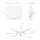 UBNT LBE-5AC-LR 5GHZ 450MBPS 2X2 MU-MIMO 20KM 26DBI PTP/PTPMP DIŞ ORTAM ACCESS POINT