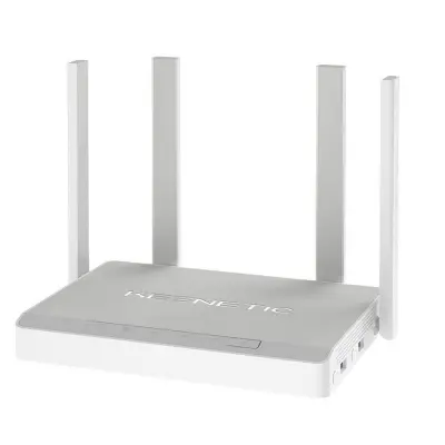 KEENETIC GIGA KN-1010-01TR 5 PORT 10/100/1000+1SFP COMBO 1300 MBPS 4X5 DBI WIFI USB 2.0/3.0 ACCESS POINT ROUTER MENZ 