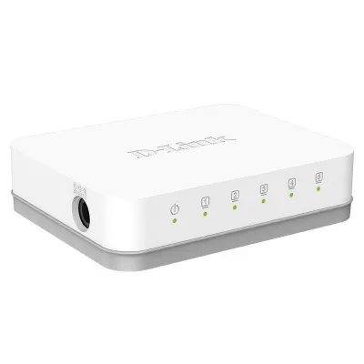 D-LINK DGS-1005A 5 PORT GIGABIT PLASTIK KASA SWITCH  