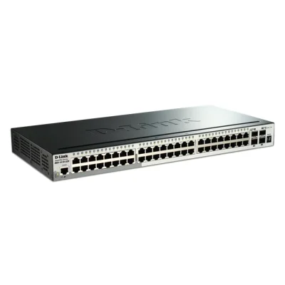 D-LINK DGS-1510-52X 48X10/100/1000 + 4X10G SFP+ L2 STACKABLE SWITCH  