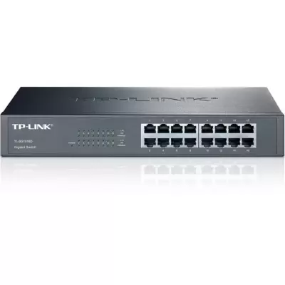 TP-LINK TL-SG1016D 16 PORT GIGABIT METAL KASA RACKMOUNT SWITCH 