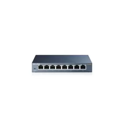 TP-LINK TL-SG108 8 PORT GIGABIT METAL KASA SWITCH  