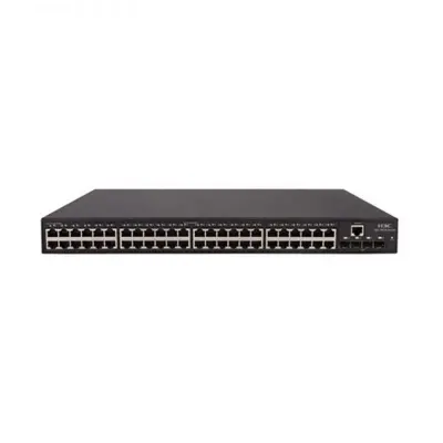 H3C 9801A1N3 LS-5130S-52P-EI-GL 48 PORT GIGABIT+4X1GB SFP UPLINK 1XCONSOLE PORT YÖNETİLEBİLİR RACKMOUNT SWITCH  