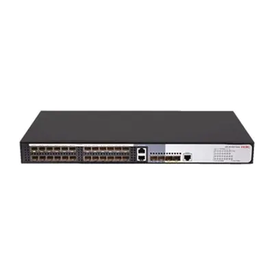 H3C 9801A4MW S5120V3-28F-LI 24 PORT GIGABIT SFP +2X1GB RJ45+2X10GB SFP+ 1XCONSOLE PORT YÖNETİLEBİLİR RACKMOUNT SWITCH 