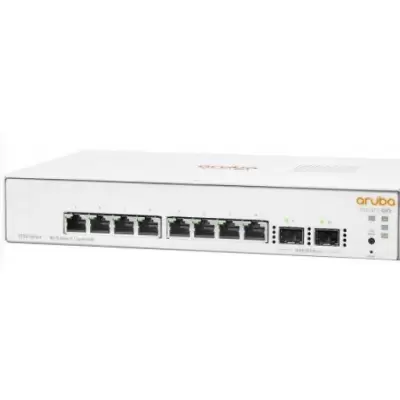 HPE ARUBA ION JL680A 8 PORT GIGABIT+2X1GB SFP UPLINK L2+ YÖNETİLEBİLİR SWITCH 