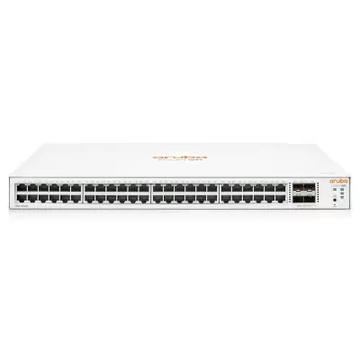 HPE ARUBA ION JL814A 48 PORT GIGABIT + 4X1GB SFP UPLINK YÖNETİLEBİLİR RACKMOUNT SWITCH  