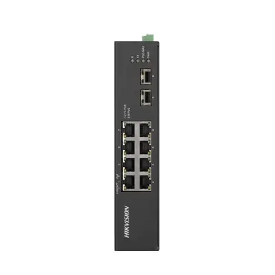 HIKVISION DS-3T0510HP-E/HS 8 PORT GIGABIT+2X1GB SFP UPLINK 110W 300 METRE POE ENDÜSTRİYEL SWITCH 