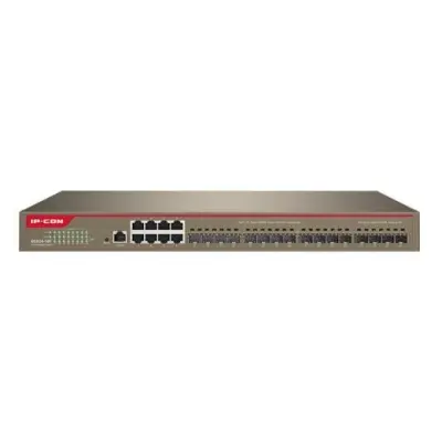 IP-COM G5324-16F 16 PORT SFP + 8 PORT GIGABIT L3 CLOUD YÖNETİLEBİLİR RACKMOUNT OMURGA SWITCH  