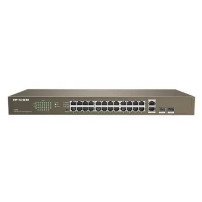 IP-COM F1026F 24 PORT 10/100 + 2XGB RJ45/SFP COMBO RACKMOUNT SWITCH 