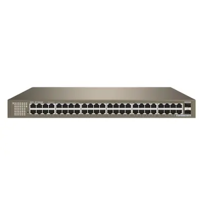 IP-COM G3350F 48 PORT GIGABIT + 2X1GB SFP UPLINK L2 CLOUD YÖNETİLEBİLİR RACKMOUNT SWITCH  