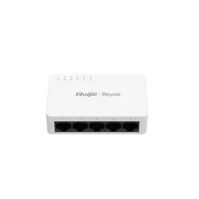 RUIJIE REYEE RG-ES05F 5 PORT 10/100 TAK CALISTIR PLASTIK KASA SWICH 