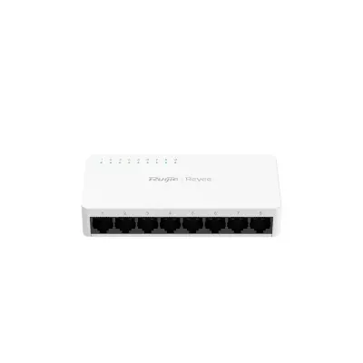 RUIJIE REYEE RG-ES08F 8 PORT 10/100 TAK CALISTIR PLASTIK KASA SWICH 