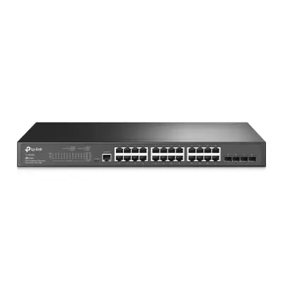 TP-LINK OMADA TL-SG3428 24 PORT GIGABIT+4XGIGABIT SFP UPLINK L2+ YÖNETİLEBİLİR RACKMOUNT SWITCH  