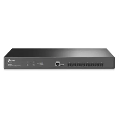 TP-LINK OMADA TL-SX3008F 8 PORT 10 GIGABIT SFP+ CONSOLE PORT LAYER2+ YÖNETİLEBİLİR RACKMOUNT SWITCH  